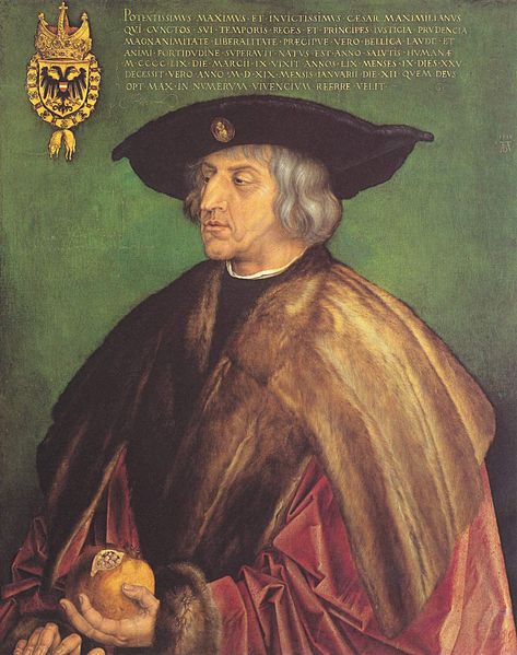 Portra des Kaisers Maximilians I